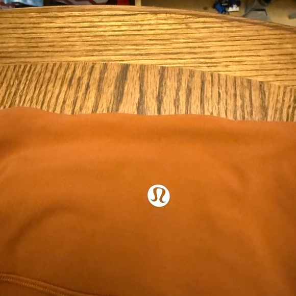 lululemon athletica Burnt Orange Flare Leggings - Picture 4 of 8